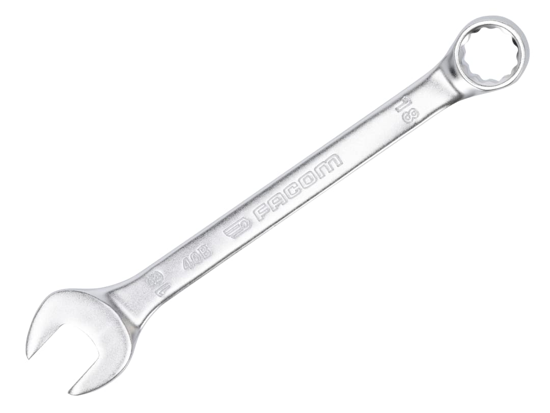 Facom 40B.18 Slim Metric Combination Spanner 18mm 40B.18
