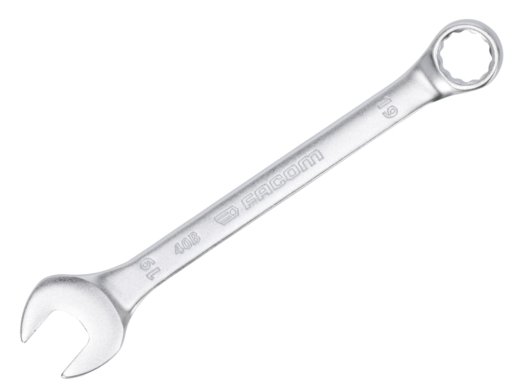 Facom 40B.19 Slim Metric Combination Spanner 19mm 40B.19