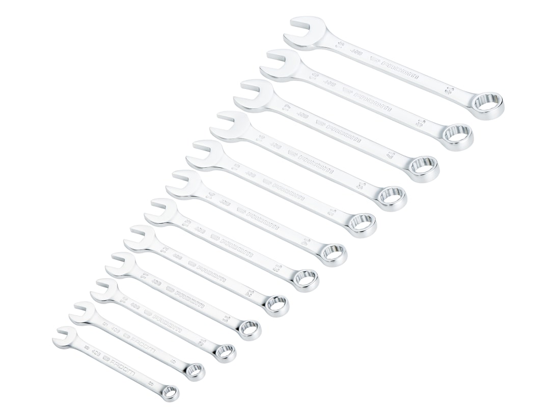 Facom 40B.JP12PB 40B Series Slim Metric Combination Spanner Set, 12 Piece 40B.JP12PB