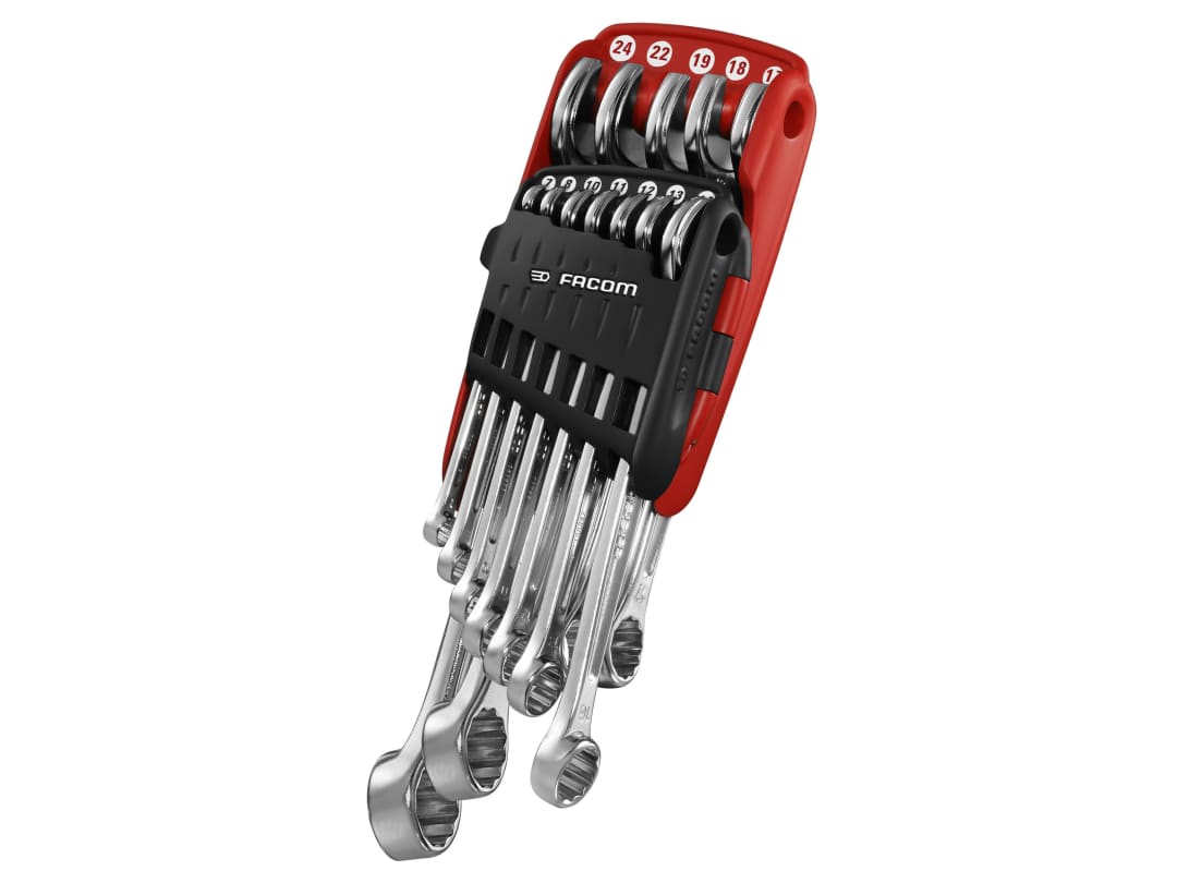 Facom 440.JP12APB Combination Spanner Set, 12 Piece 440.JP12APB