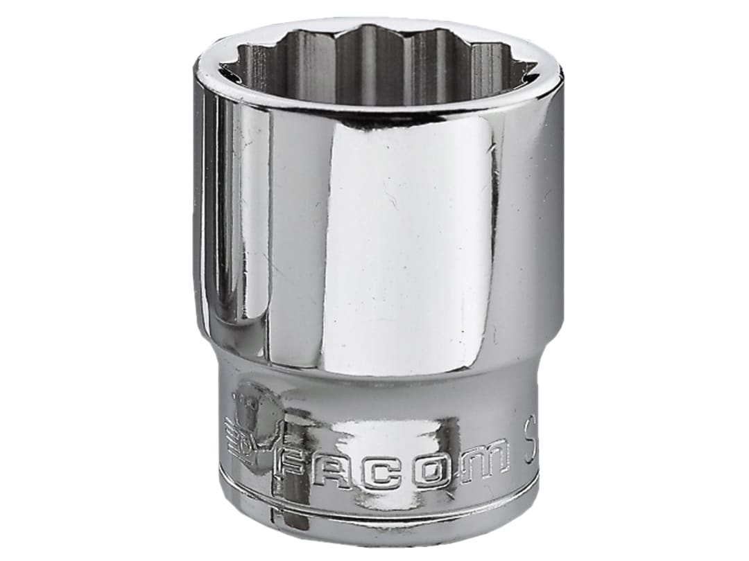 Facom Bi-Hexagon Socket 3/8in Drive 17mm J.17