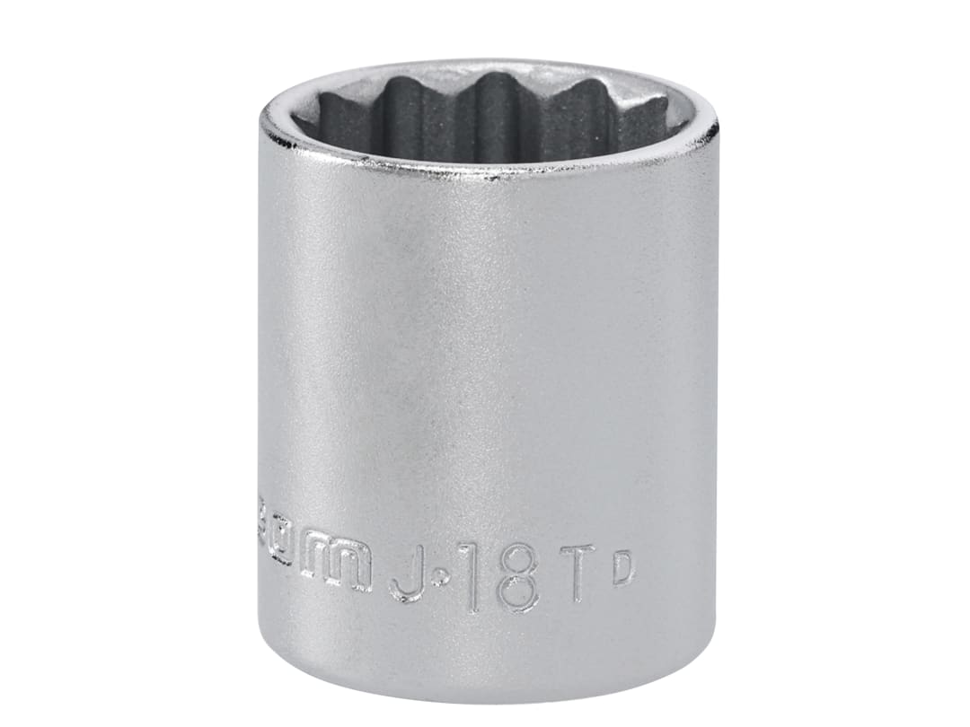 Facom J.18T 12 Point Standard Socket 3/8in Drive 18mm J.18T