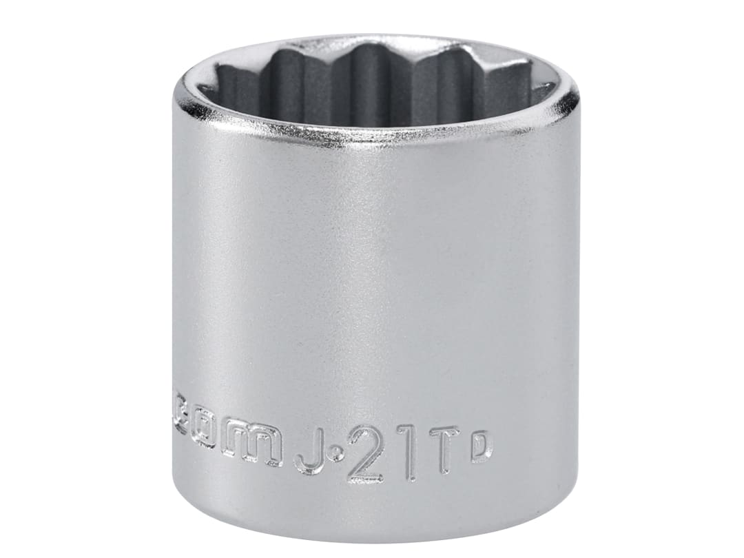 Facom J.21T 12 Point Standard Socket 3/8in Drive 21mm J.21T