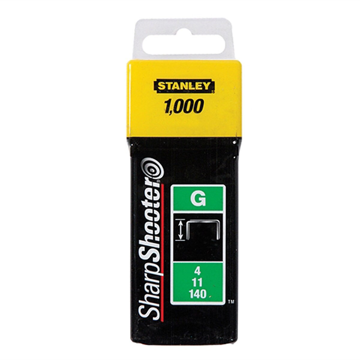 Stanley 1-TRA706T Heavy-Duty Staples 10mm (Pack of 1000) 1-TRA706T
