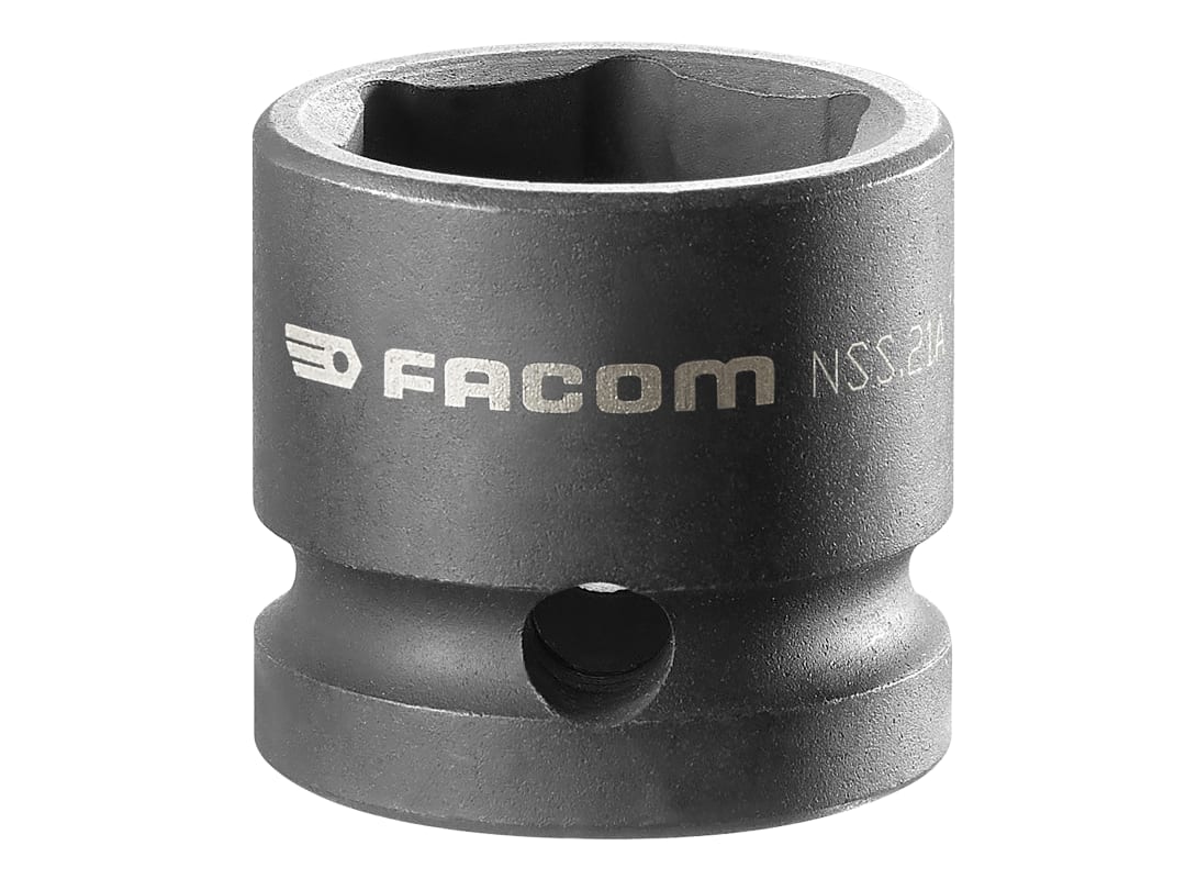Facom 6-Point Stubby Impact Socket 1/2in Drive 21mm NSS.21A