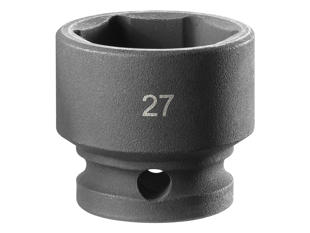 Facom 6-Point Stubby Impact Socket 1/2in Drive 27mm NSS.27A