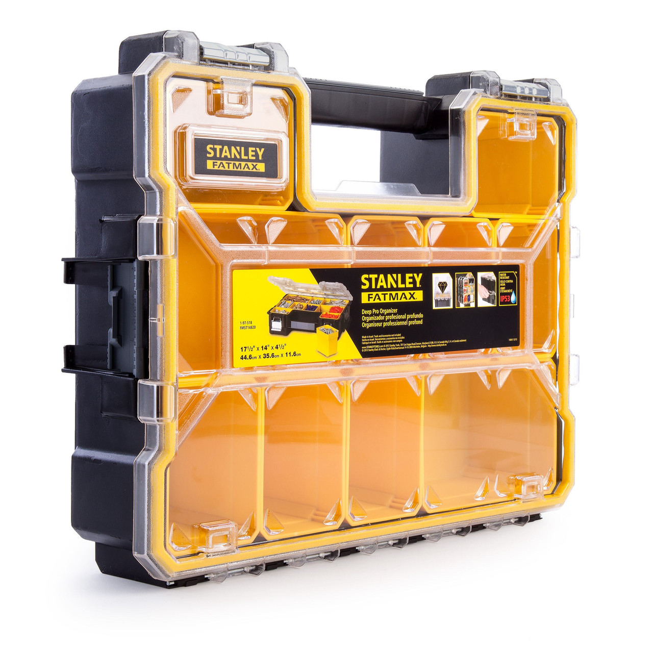 Stanley Fatmax Stanley 1-97-518 FatMax 10-Compartment Deep Professional Organiser 1-97-518
