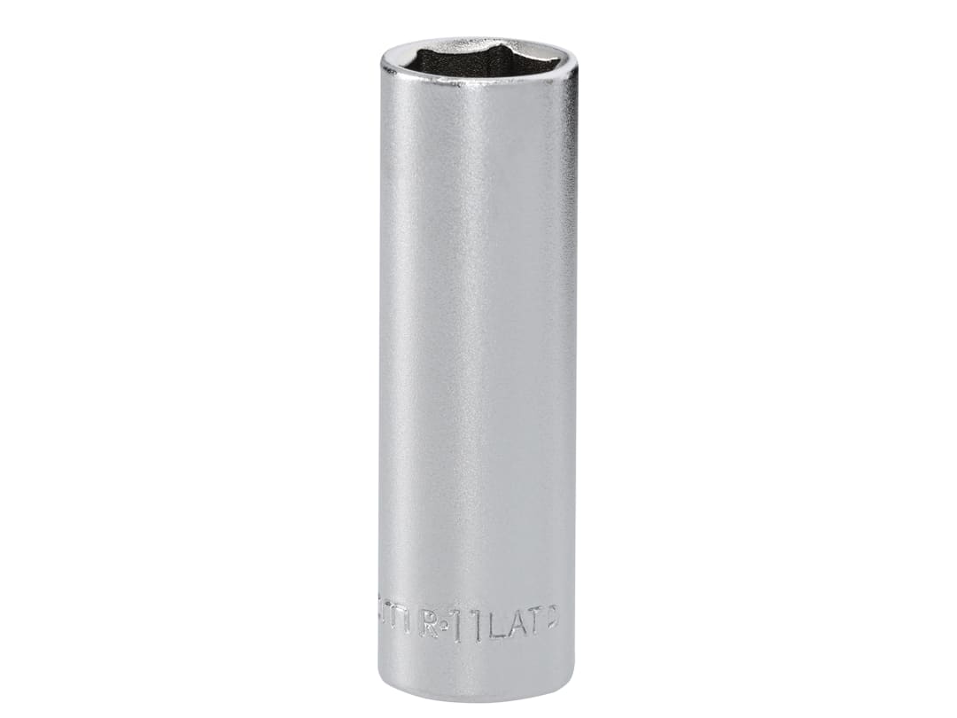 Facom R.11LAT 6 Point Deep Socket 1/4in Drive 11mm R.11LAT