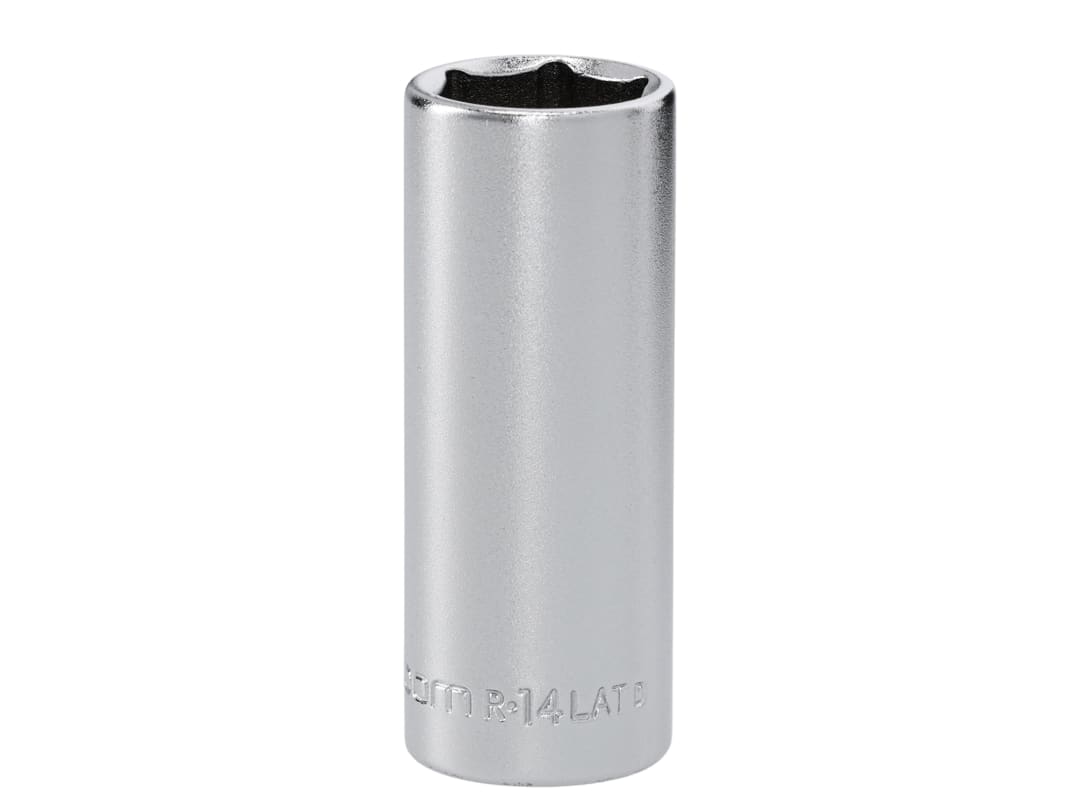 Facom R.14LAT 6 Point Deep Socket 1/4in Drive 14mm R.14LAT