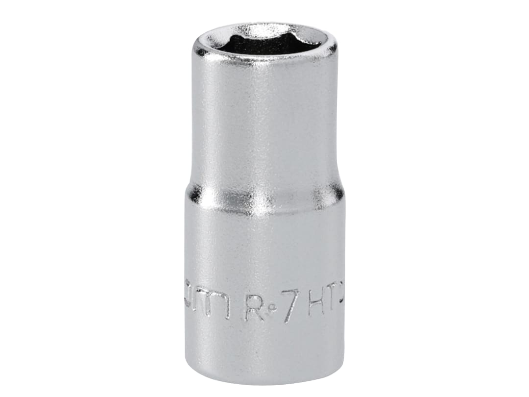 Facom R.7HT 6 Point Standard Socket 1/4in Drive 7mm R.7HT