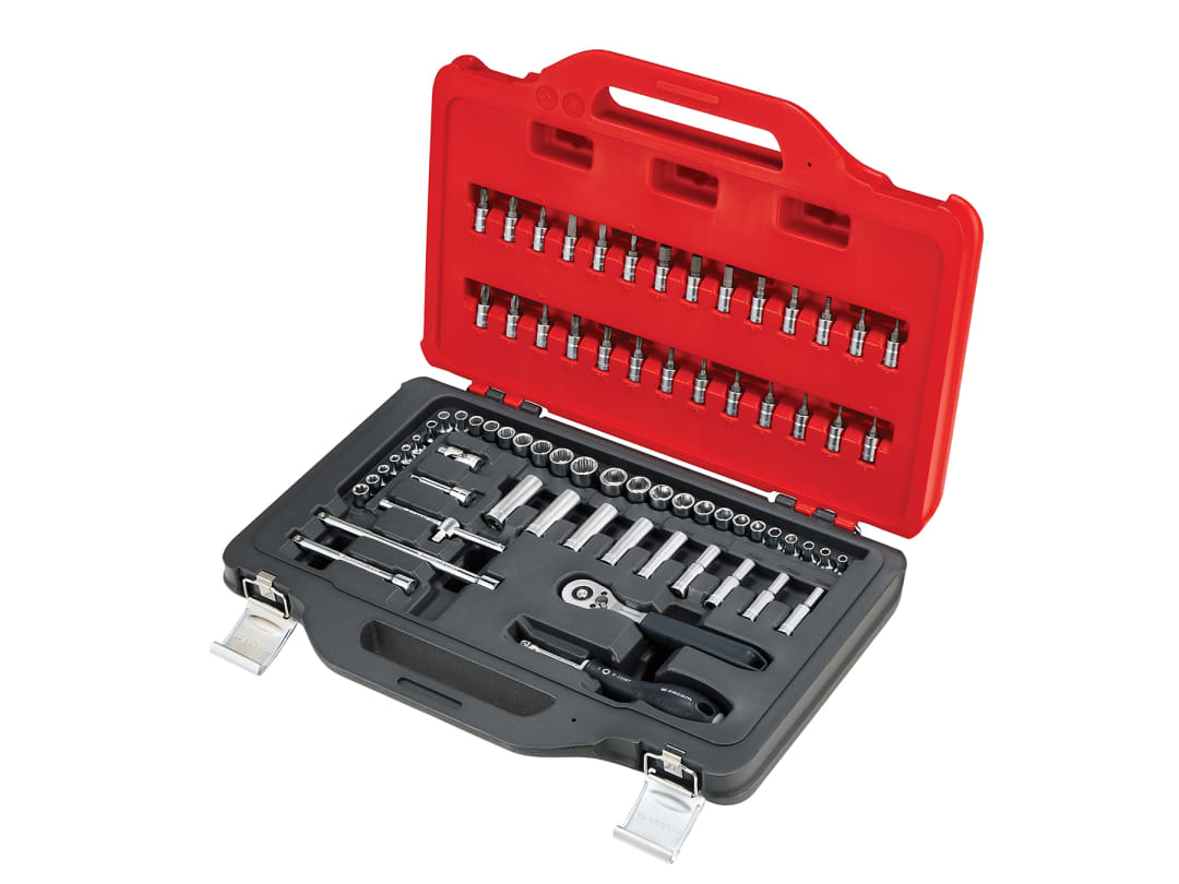 Facom 1/4in Drive Socket Set, 72 Piece RL.151-EP72PB