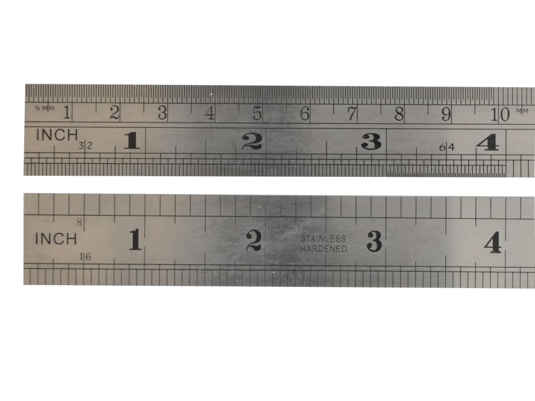Fisher F112ME Steel Rule 300mm / 12in FR112ME