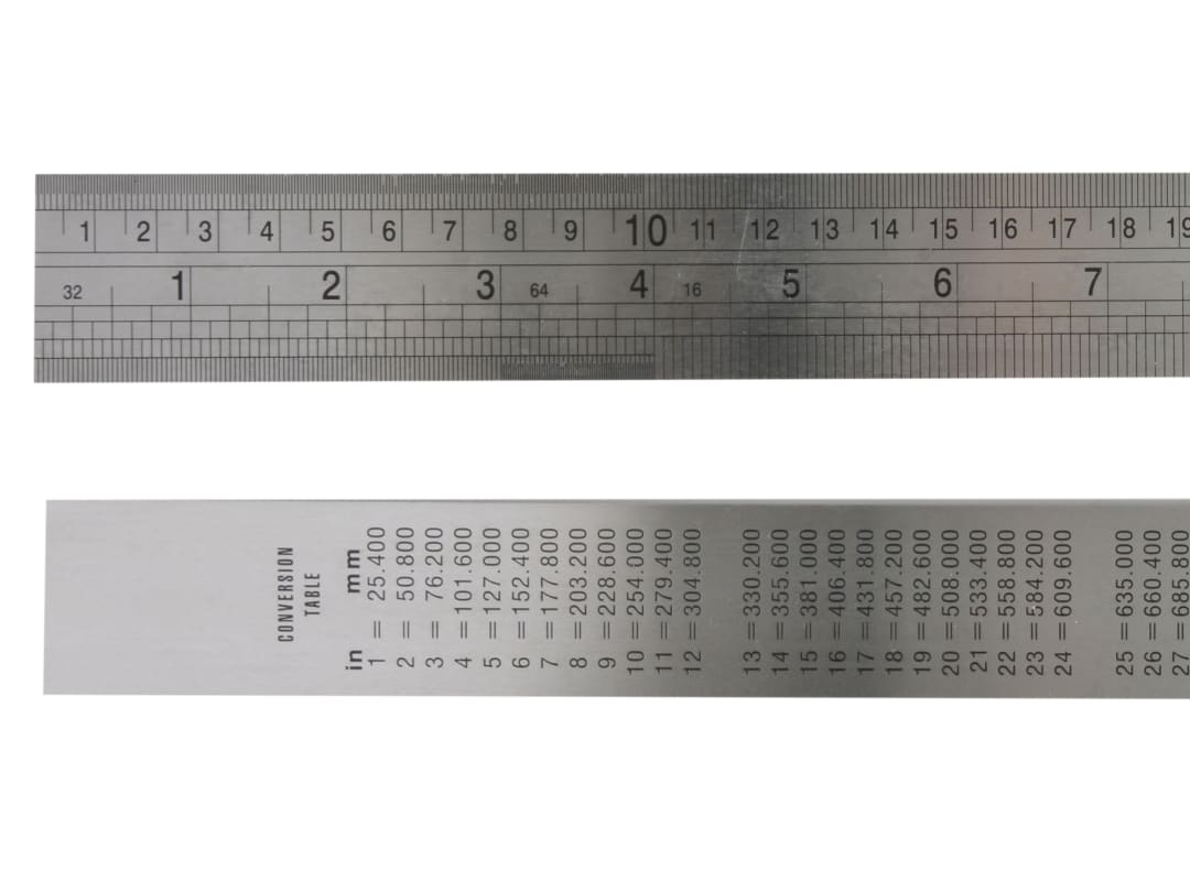 Fisher F39ME Steel Rule 1m / 39in FR39ME
