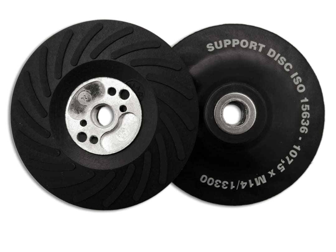 Flexipads World Class Angle Grinder Turbo Pad ISO Hard 115mm (4.5in) M14 11713