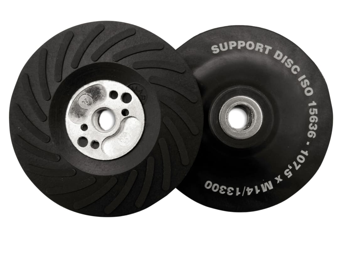 Flexipads World Class Angle Grinder Turbo Pad ISO Hard 125mm (5in) M14 11723