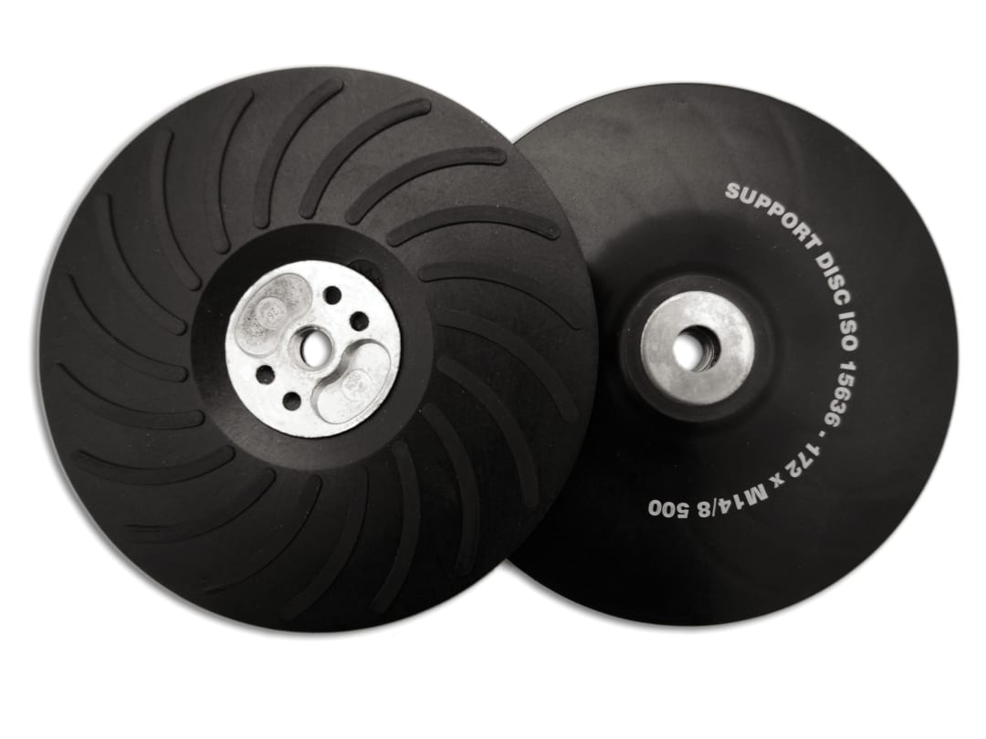 Flexipads World Class Angle Grinder Turbo Pad ISO Hard 180mm (7in) M14 11732