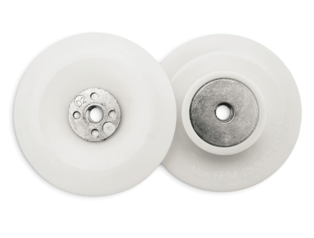 Flexipads World Class Angle Grinder Pad White 100mm (4in) M10 x 1.50 20020