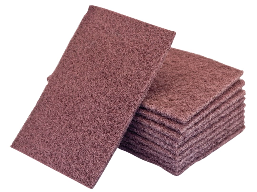 Flexipads World Class Hand Pads Maroon Very Fine 230 x 150mm (Pack 10) 34005