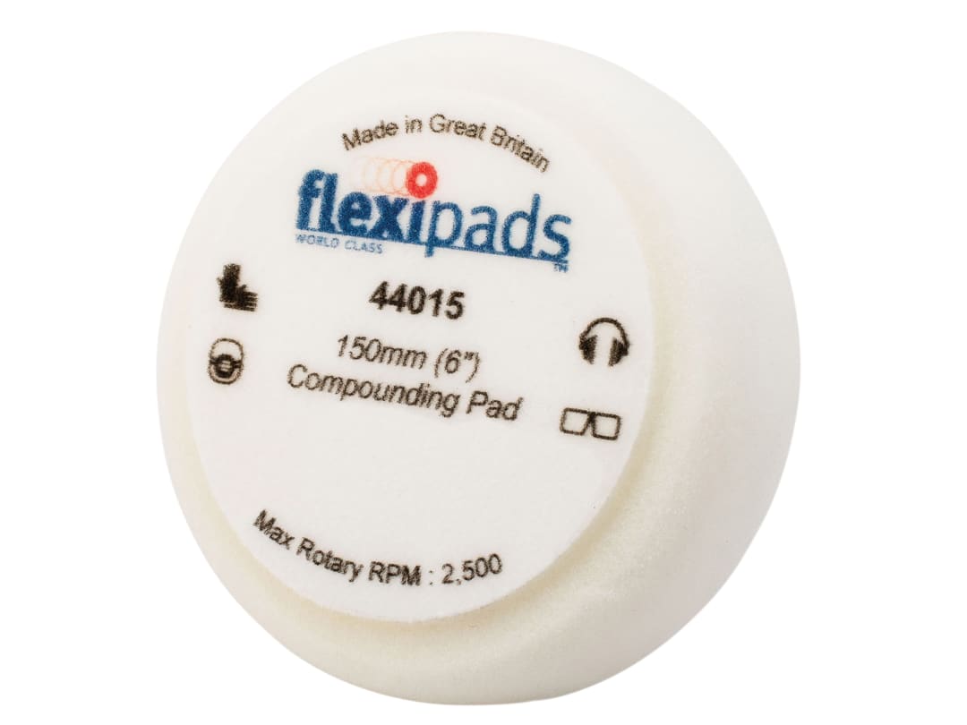 Flexipads World Class White Compounding Foam 150 x 50mm GRIP® 44015