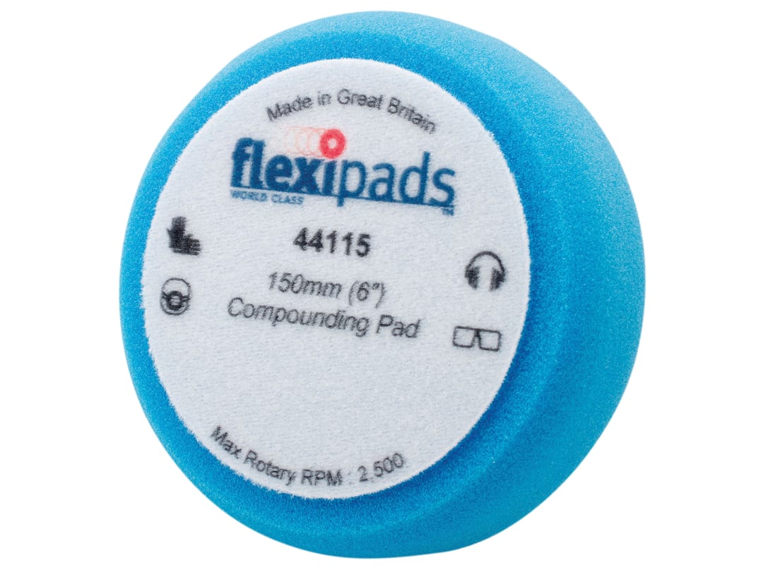 Flexipads World Class Blue Compounding / Polishing Foam 150 x 50mm GRIP® 44115