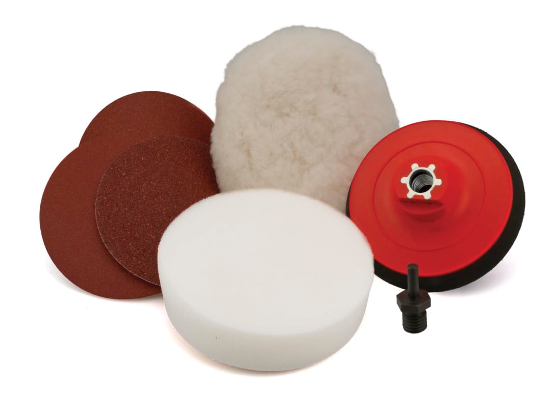 Flexipads World Class Sanding & Polishing Kit M14 & 6mm GRIP® 88005