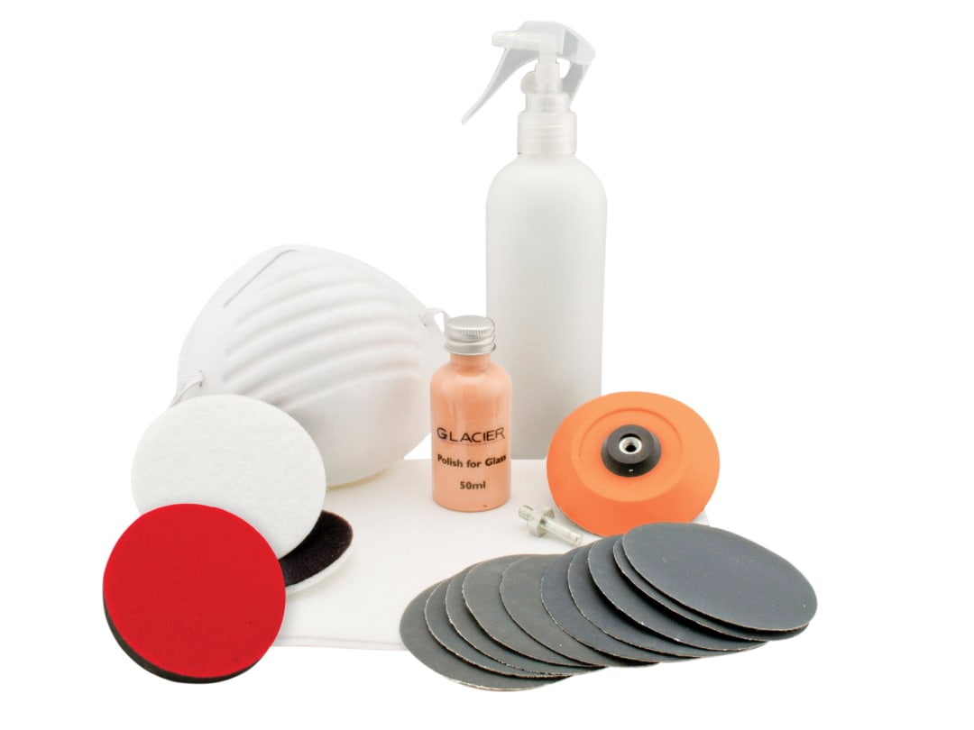 Flexipads World Class GLACIER Advanced Glass Polishing Kit GP202