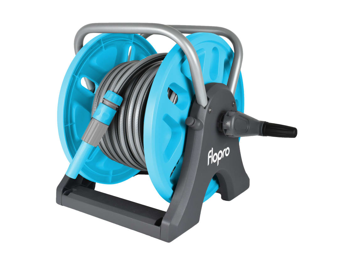 Flopro Flopro NeverKink EasyReel Complete Hose Reel Set 25m 70300476