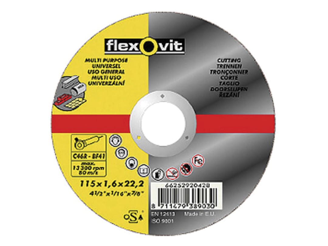 Flexovit Multi-Purpose Cutting Disc 230 x 22mm 66252926779