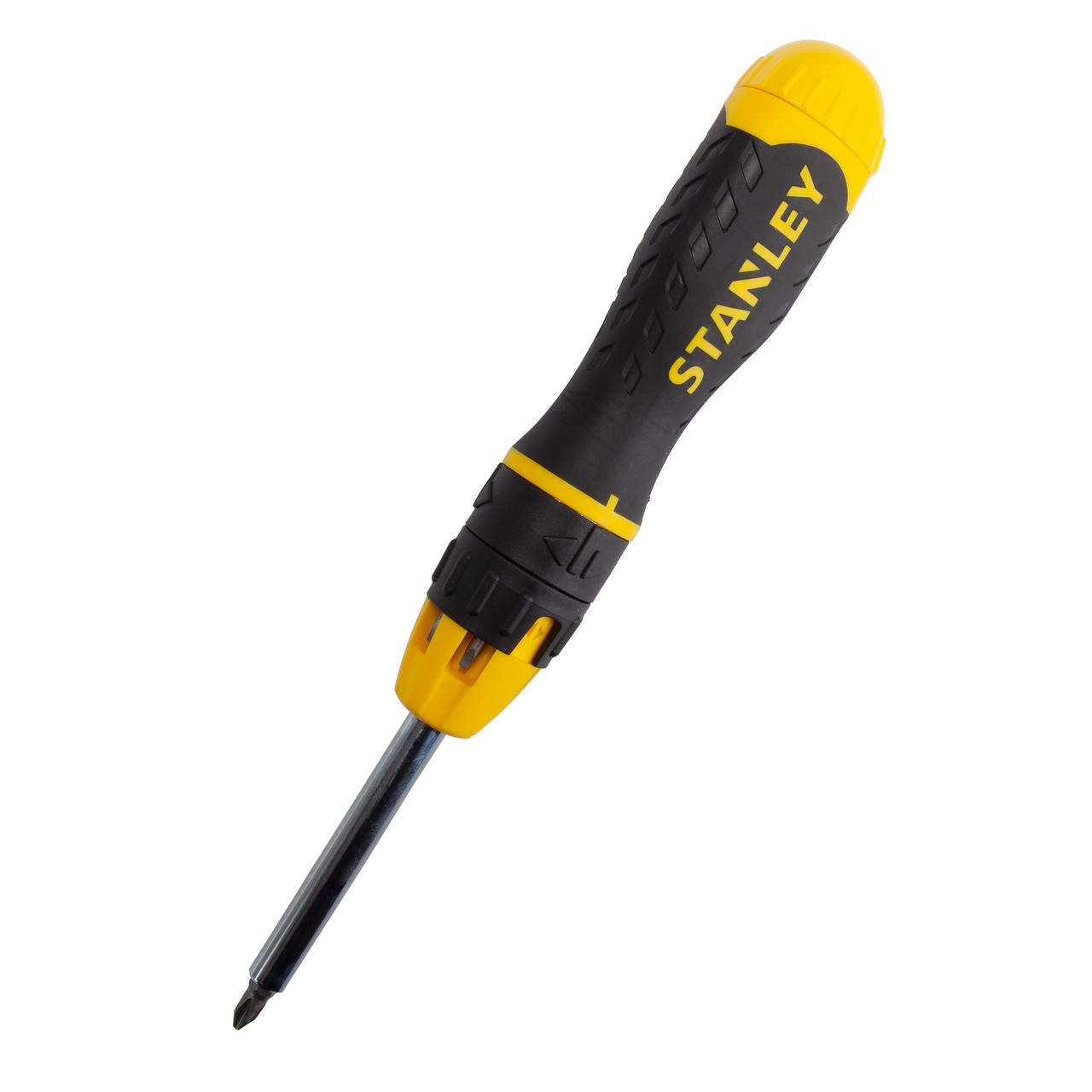 Stanley 0-68-010 Multibit Ratchet Screwdriver + 10 Bits 0-68-010