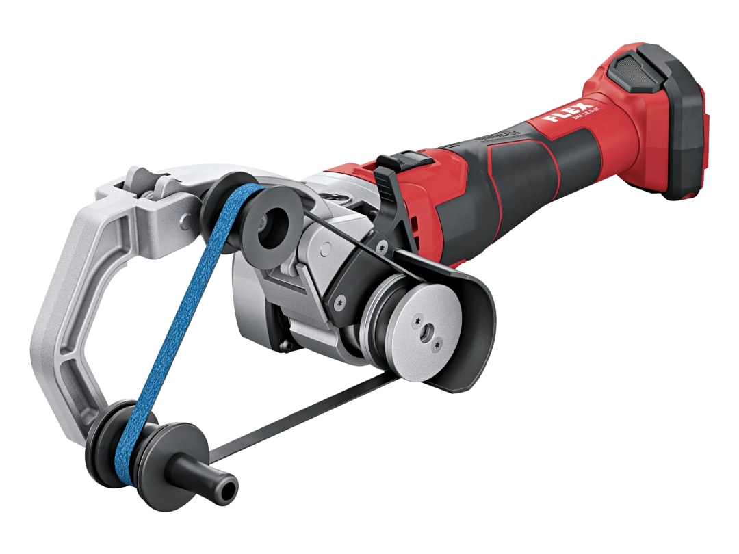 Flex Power Tools BRE 50 18-EC C-Set TrinoxFlex Pipe Belt Sander 18V Bare Unit 532118