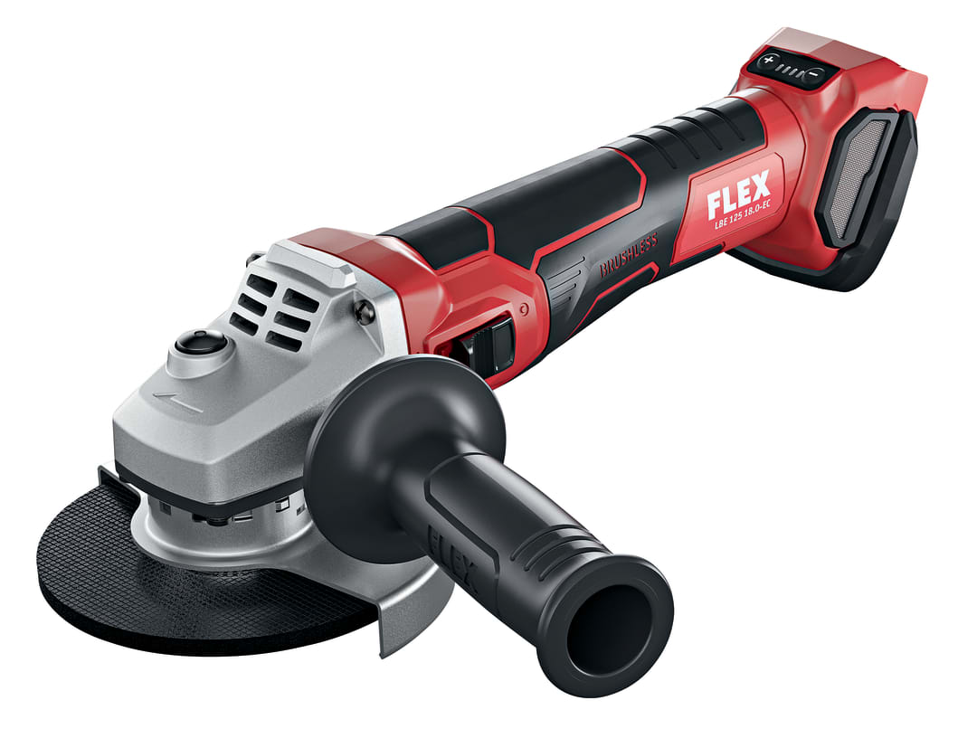 Flex Power Tools LBE 125 18.0-EC C Grinder 125mm 18V Bare Unit 499285