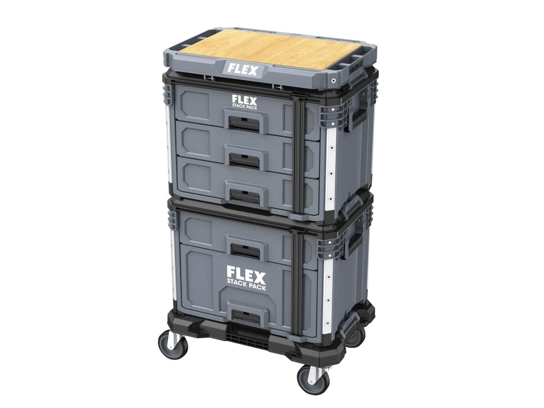 Flex Power Tools TKL SP SET 2 STACK PACK Carrying Case Kit 2 533247