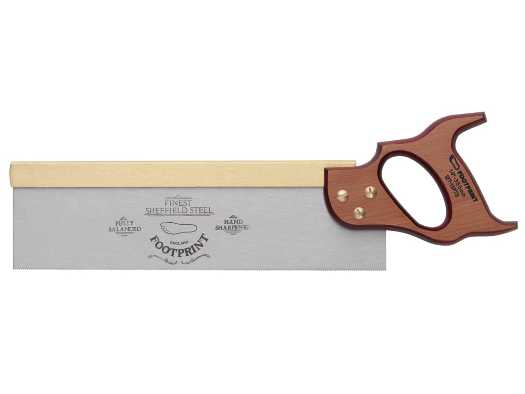 Footprint 256 Brass Back Tenon Saw 300mm (12in) 13 TPI 12460