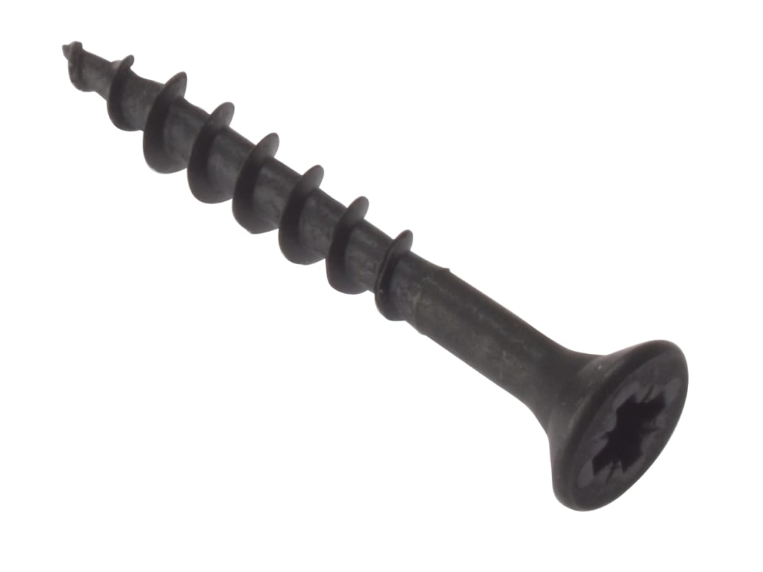 ForgeFix Carcass Screw Pozi SCT Black Phosphate 4.2 x 45mm Box 200 CARS4245