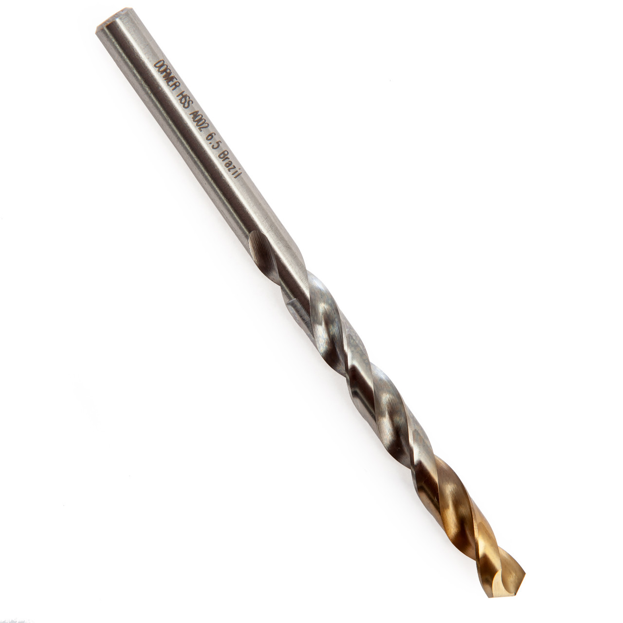 Dormer A002 HSS-TiN Coated Jobber Drill 6.50mm OL:101mm WL:63mm A002S6.5