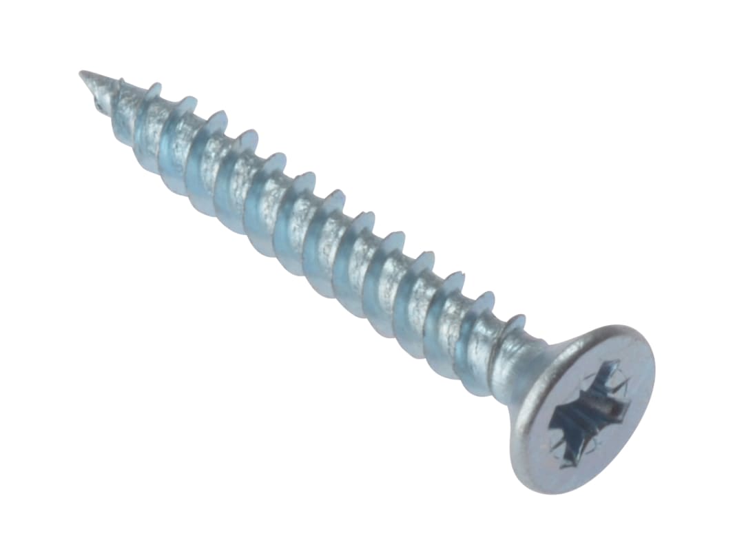 ForgeFix General Purpose Pozi Compatible Screw CSK TT ZP 3/4in x 7 Box 200 CSK347ZP