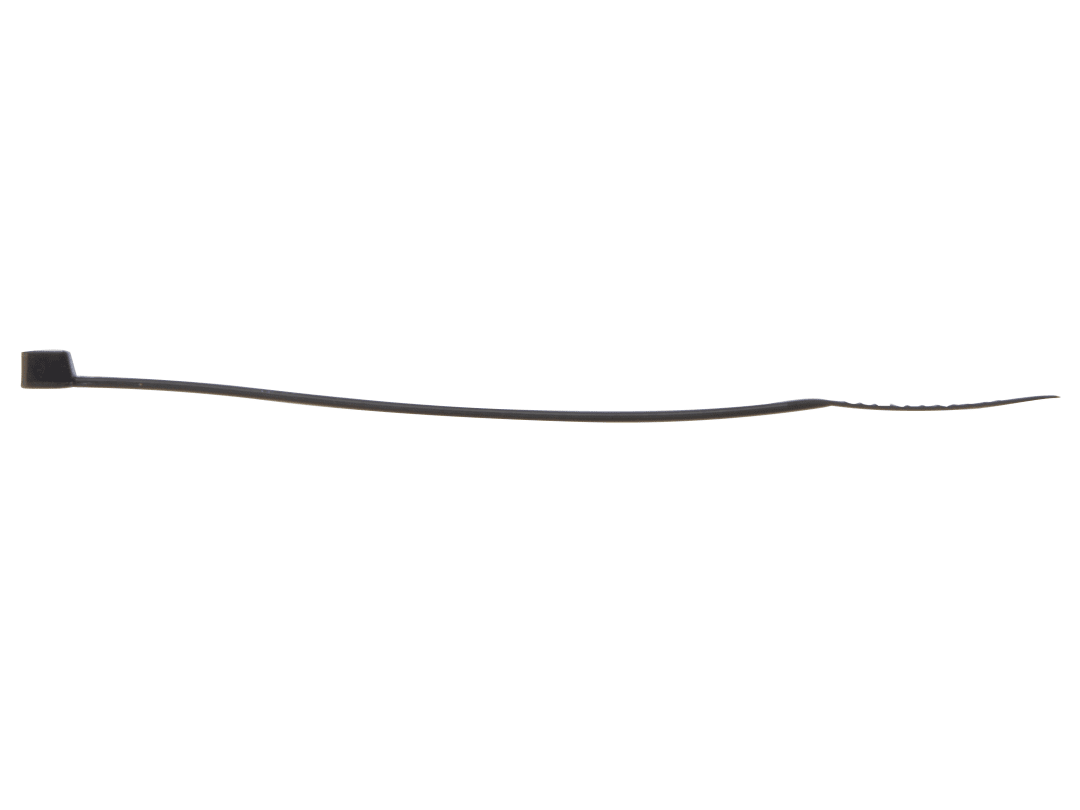 ForgeFix Cable Tie Black 4.6 x 200mm (Bag 100) CT200B