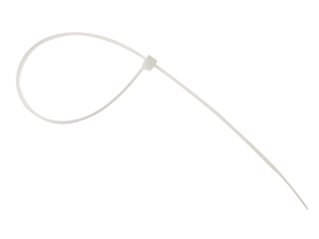 ForgeFix Cable Tie Natural/Clear 4.8 x 368mm (Bag 100) CT36848N
