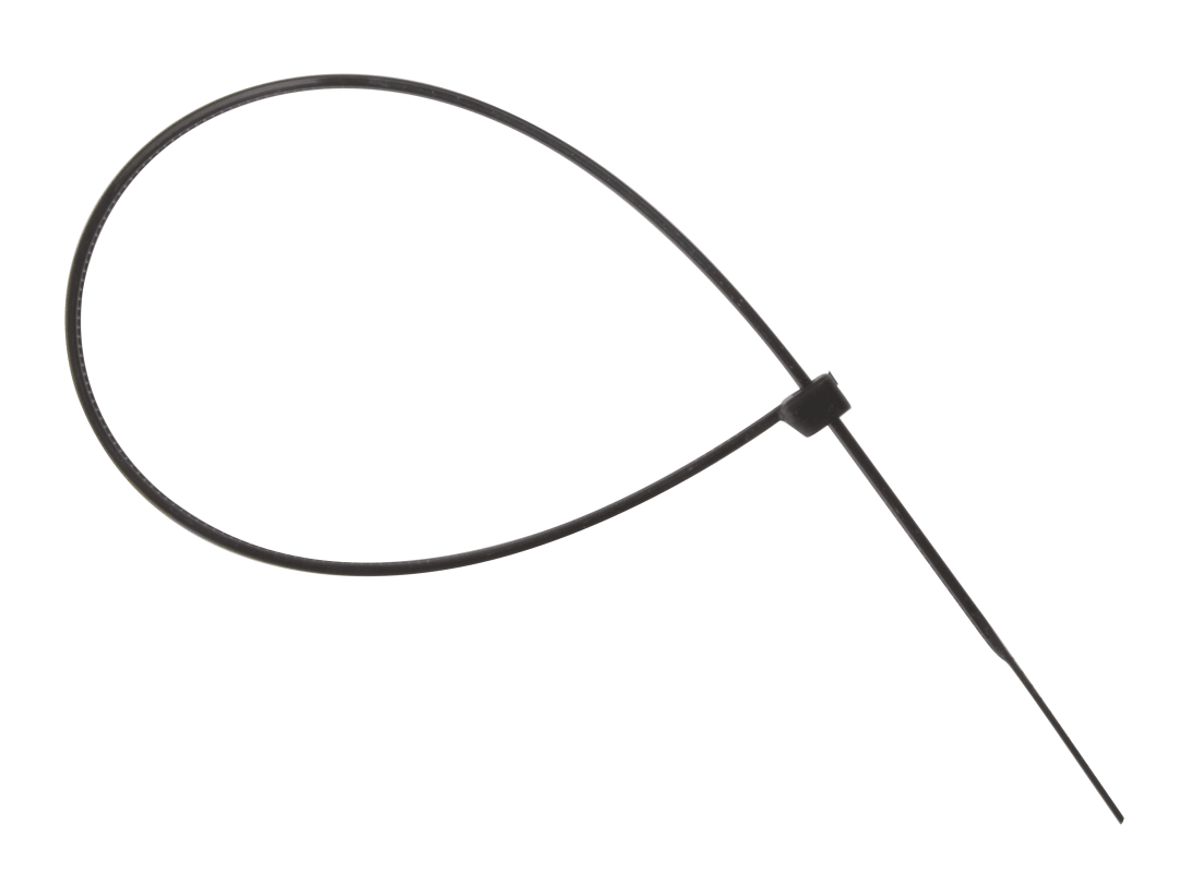 ForgeFix Cable Tie Black 7.6 x 380mm (Bag 100) CT380B