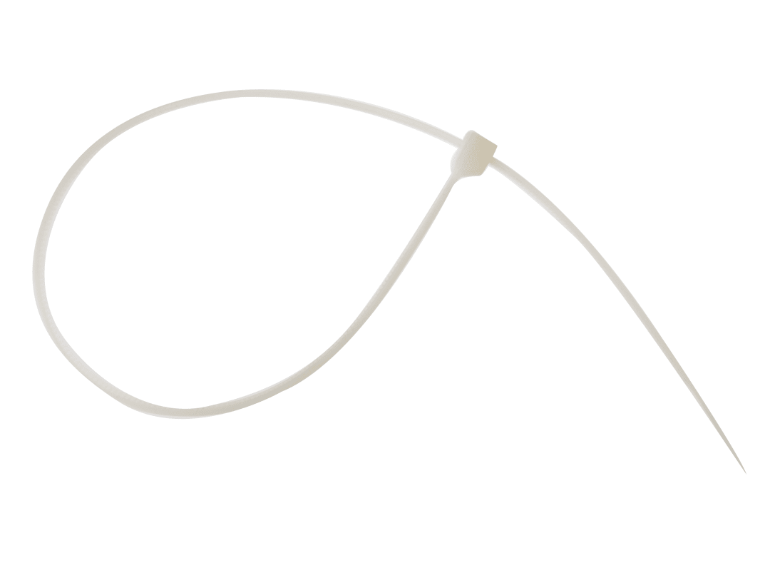 ForgeFix Cable Tie Natural/Clear 8.0 x 450mm (Bag 100) CT450N