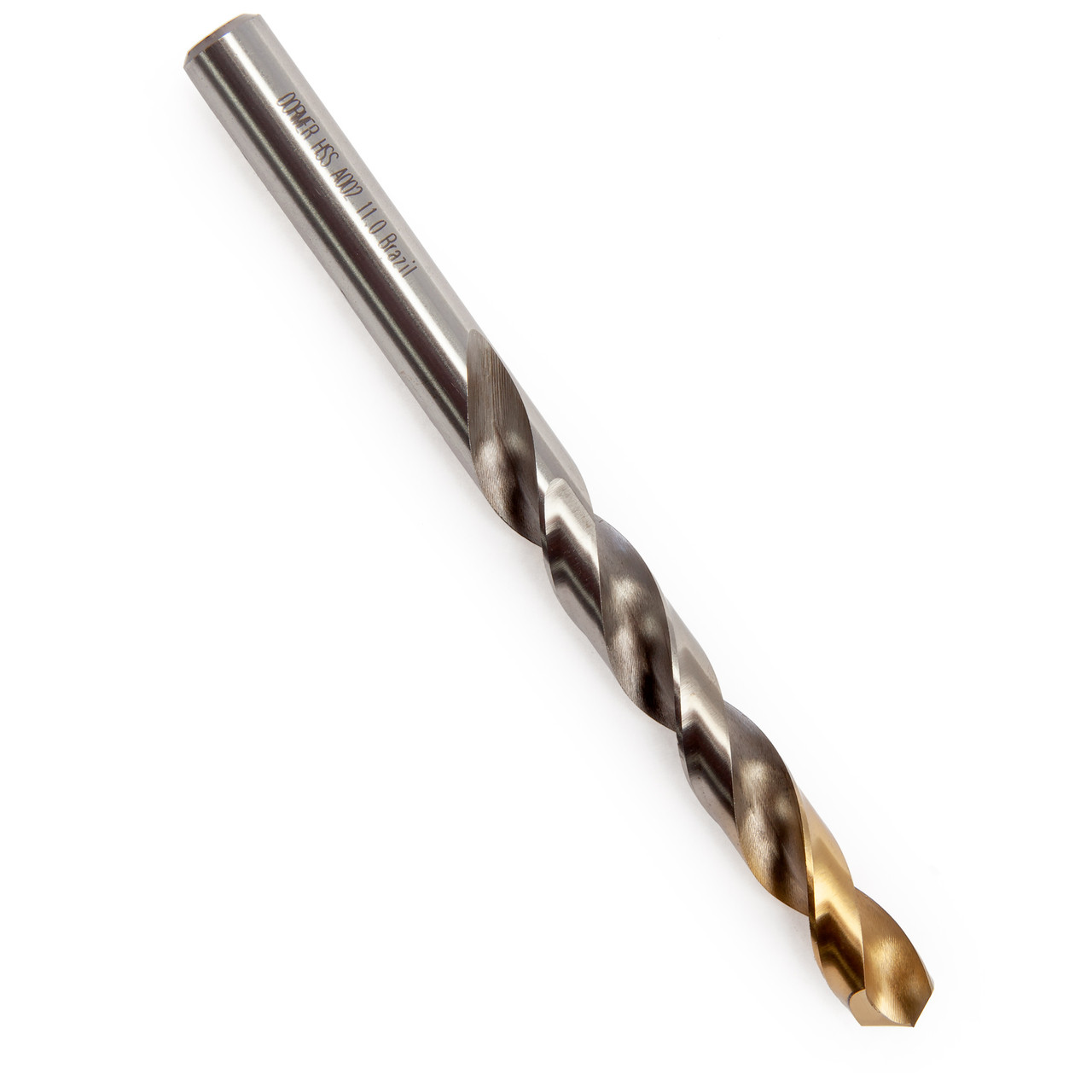 Dormer A002 HSS-TiN Coated Jobber Drill 11.00mm OL:142mm WL:94mm A00211.0