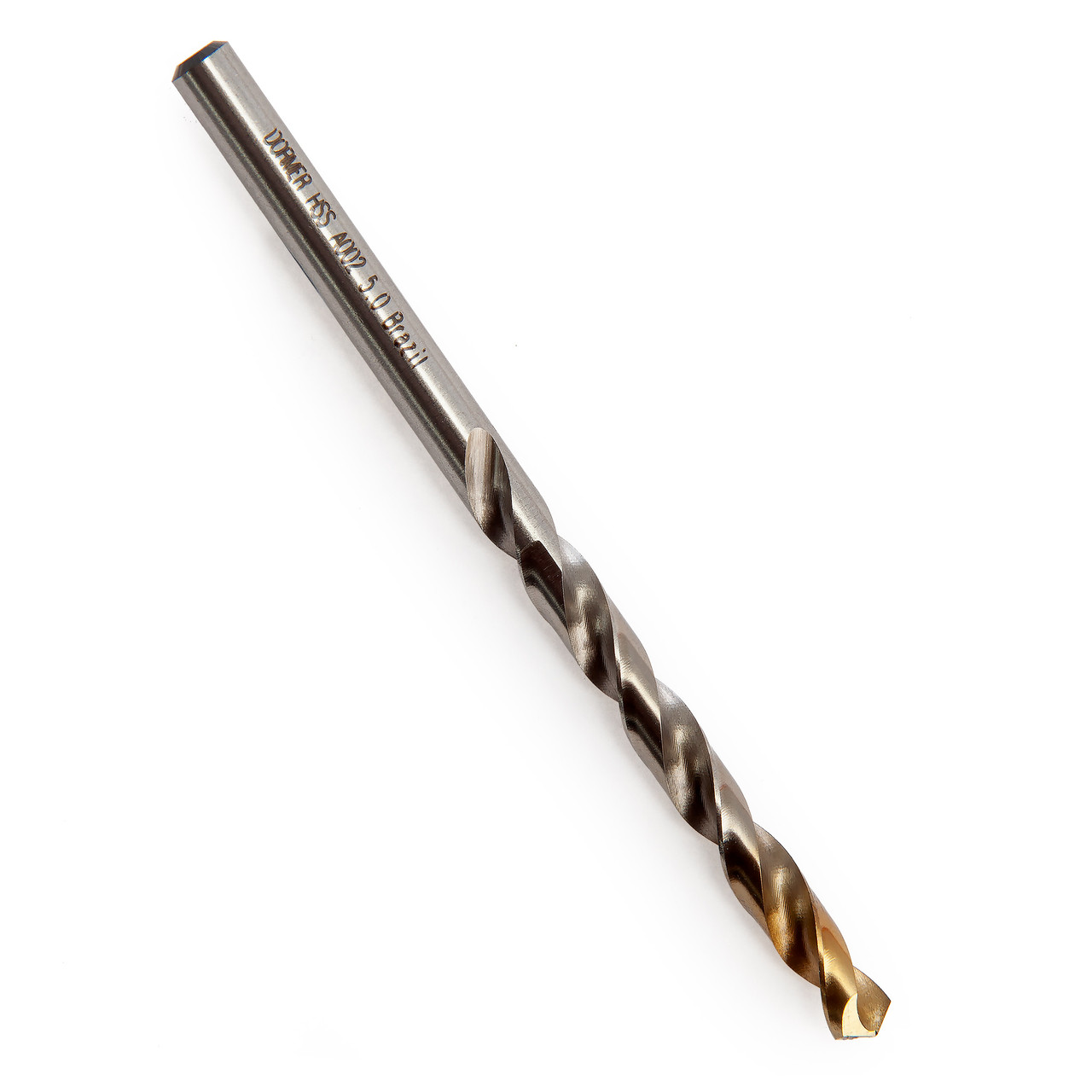 Dormer A002 HSS-TiN Coated Jobber Drill 5.00mm OL:86mm WL:52mm A0025.0