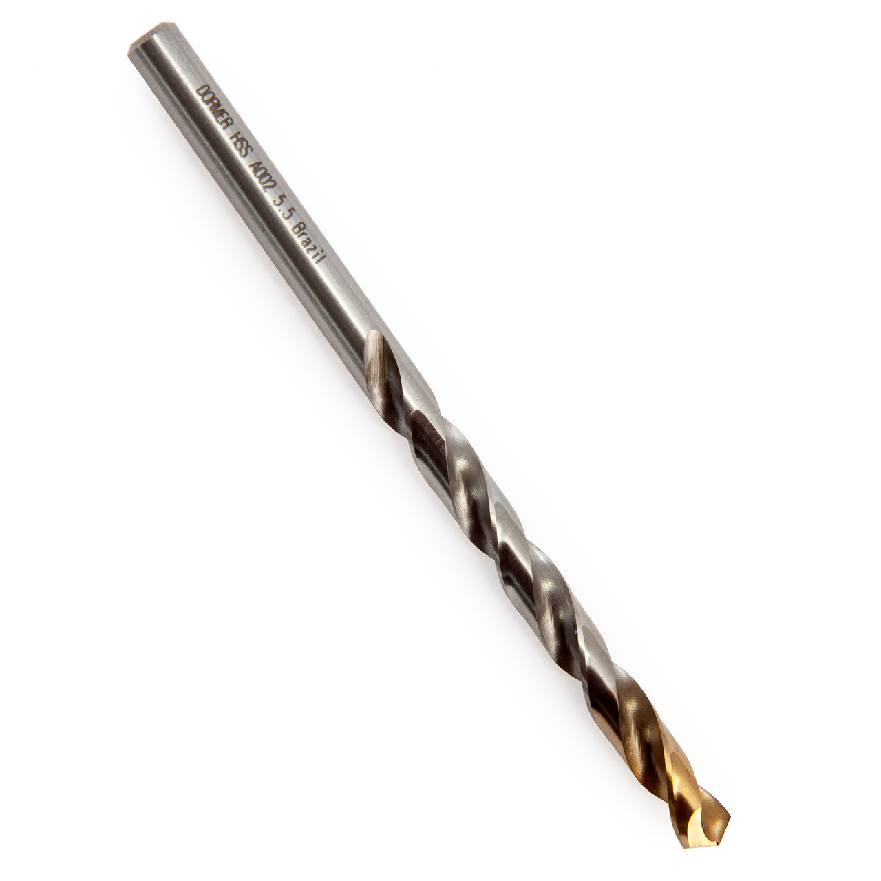 Dormer A002 HSS-TiN Coated Jobber Drill 5.50mm OL:93mm WL:57mm A002S5.5