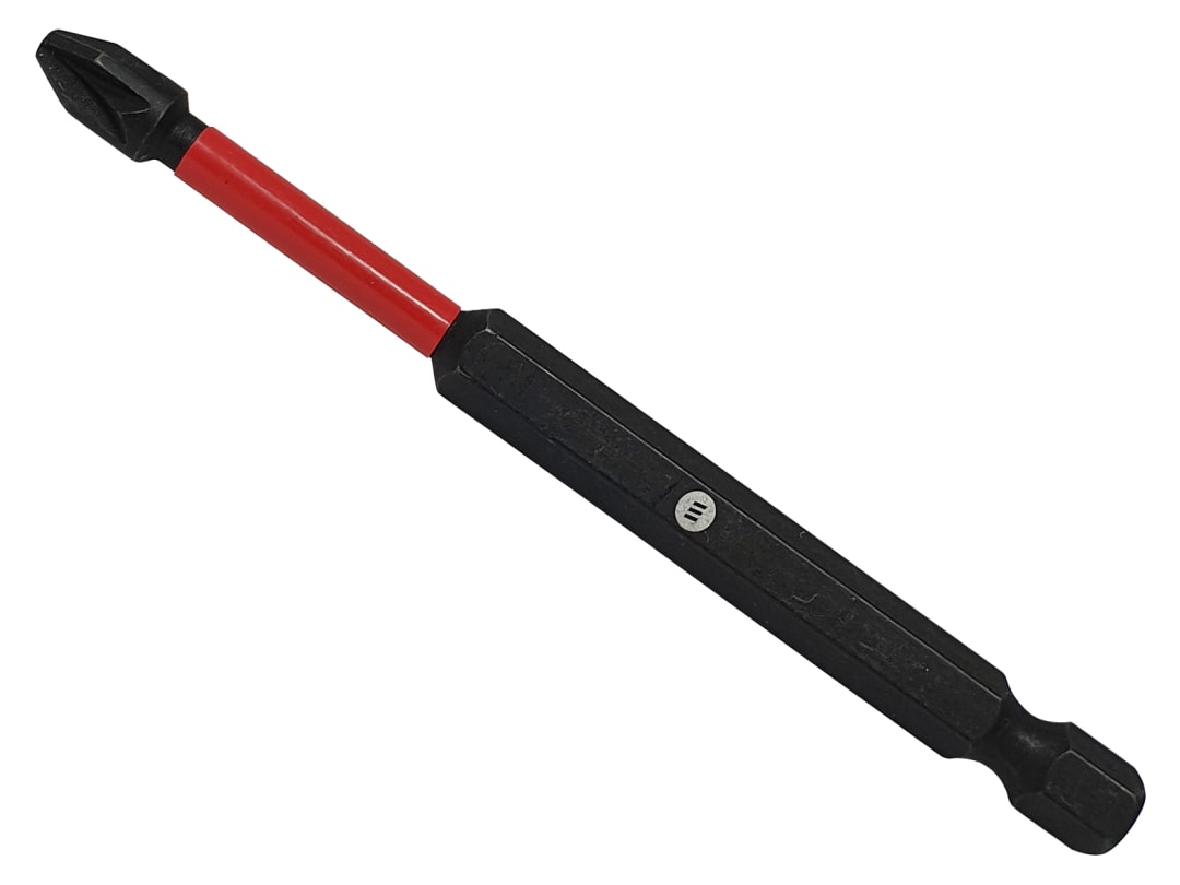 ForgeFix ForgeFast Pozidriv Compatible Impact Bit PZ2 x 89mm (Card 2) FFBPZ289C