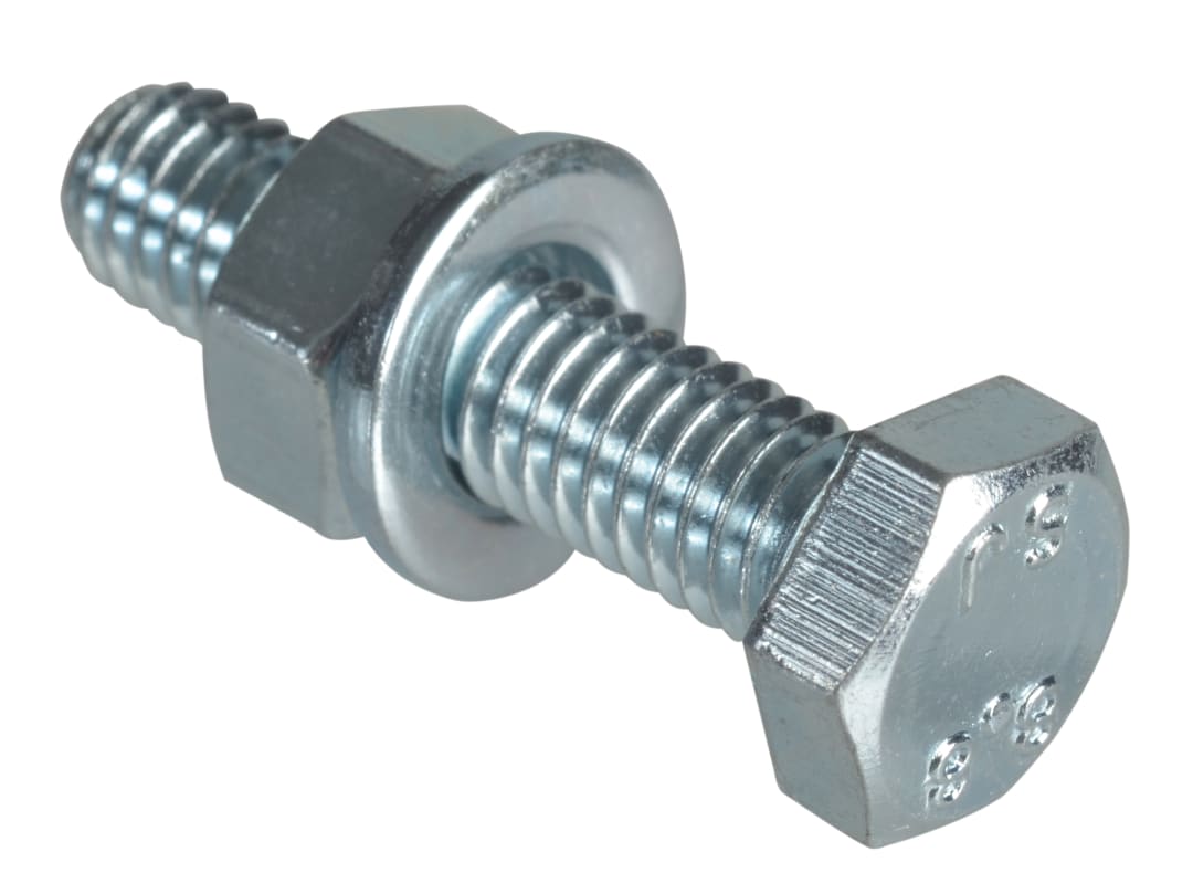 ForgeFix High Tensile Set Screw ZP M6 x 25mm ForgePack 12 FPHBN625