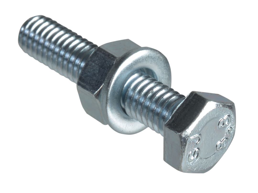 ForgeFix High Tensile Set Screw ZP M6 x 30mm Forge Pack 10 FPHBN630