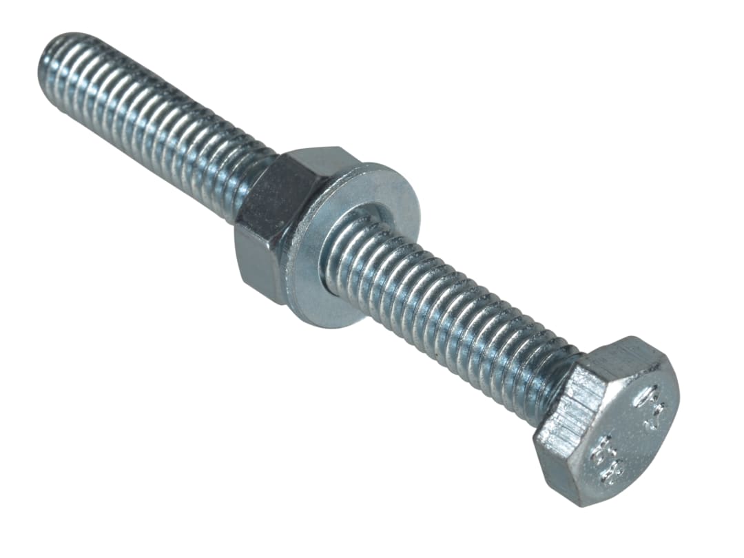 ForgeFix High Tensile Set Screw ZP M6 x 50mm ForgePack 6 FPHBN650