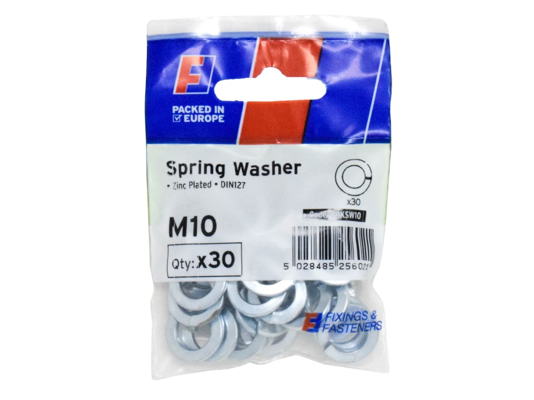 ForgeFix Spring Washer M10 ForgePack 30 FPKSW10