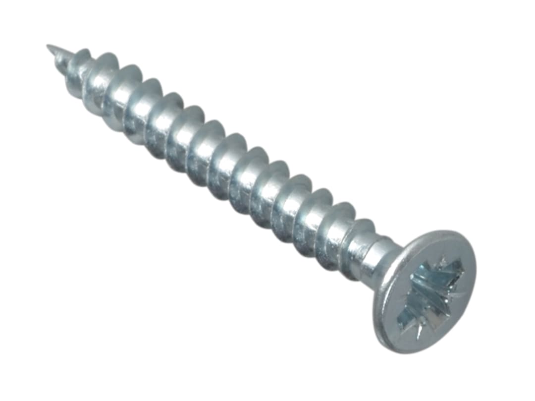 ForgeFix Multi-Purpose Pozi Compatible Screw CSK ST ZP 3.5 x 30mm Forge Pack 35 FPMPS3530ZP