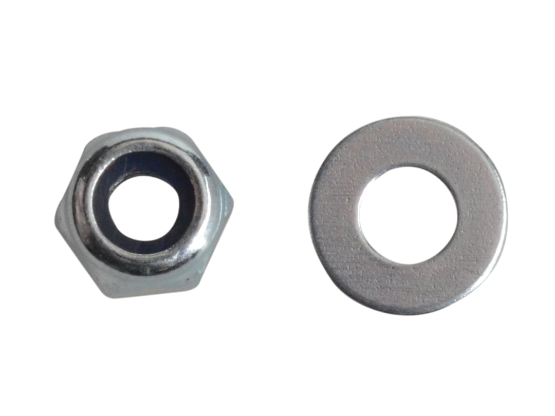 ForgeFix Nyloc Nuts & Washers Zinc Plated M3 ForgePack 60 FPNYLOC3